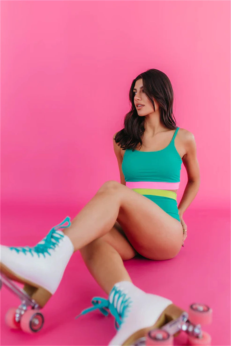 Miami Two Piece In Electric Summer